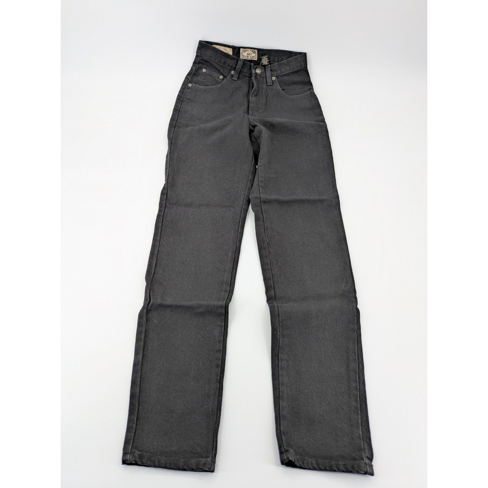 Express No 4‎ EXP Jeans Vintage Womens 1/2 Contour Fit Jeans Black Made in USA